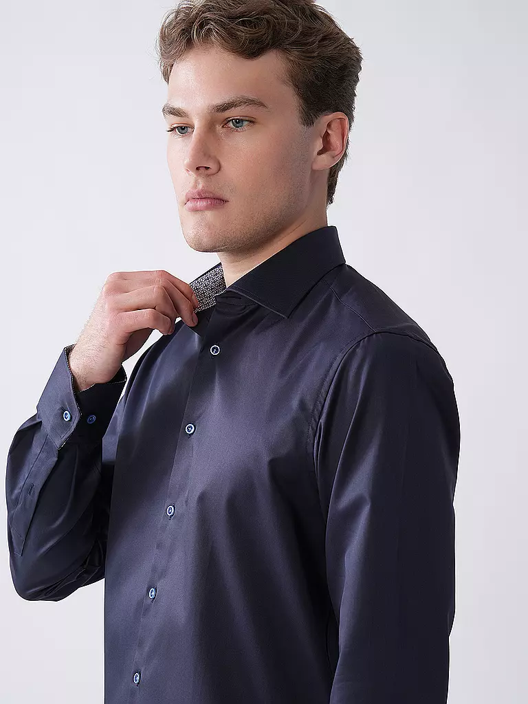 STENSTRÖMS | Camicia Regular Fit | Blu scuro