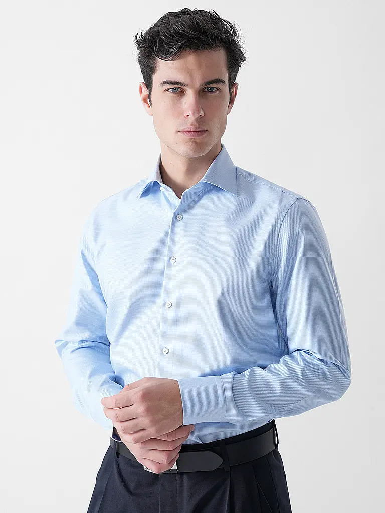 STENSTRÖMS | Camicia Regular Fit | Blu chiaro