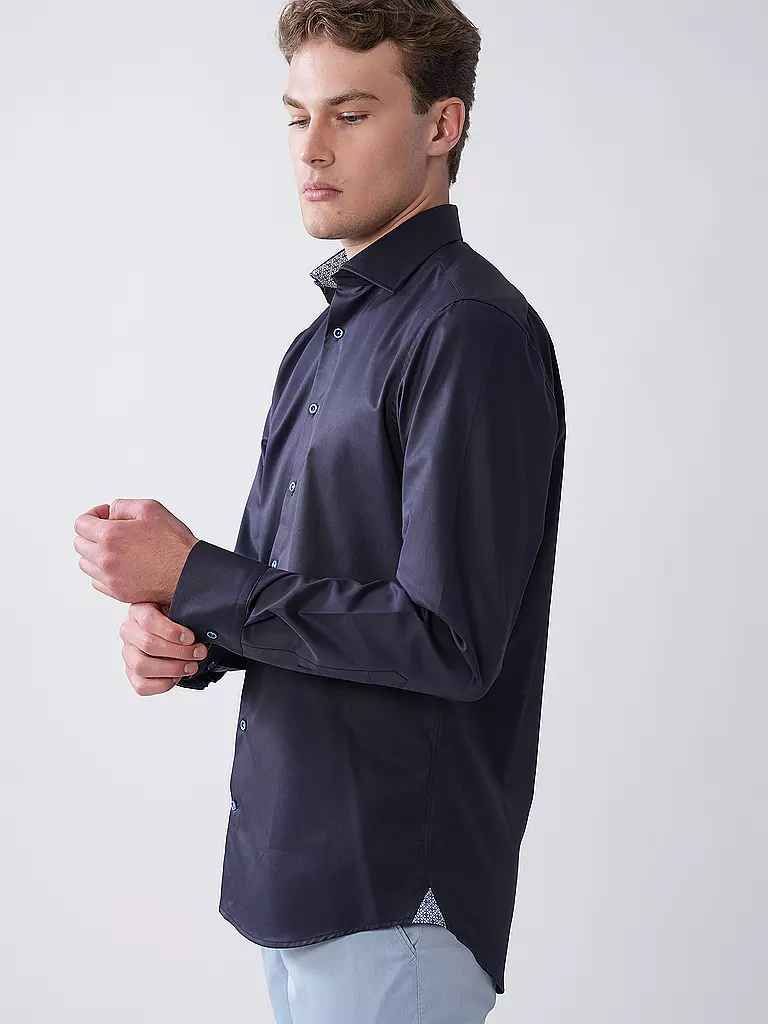 STENSTRÖMS | Camicia Regular Fit | Blu scuro