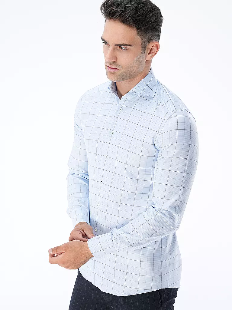 STENSTRÖMS | Camicia Slim Fit | Blu chiaro