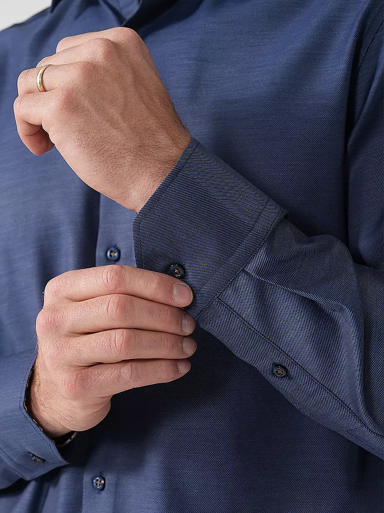 STENSTRÖMS | Hemd Regular Fit | Blu scuro