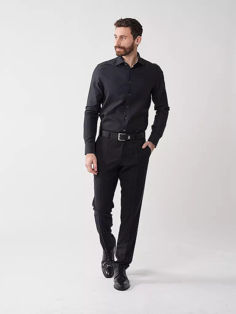 STENSTRÖMS | Hemd Slim Fit  | Nero