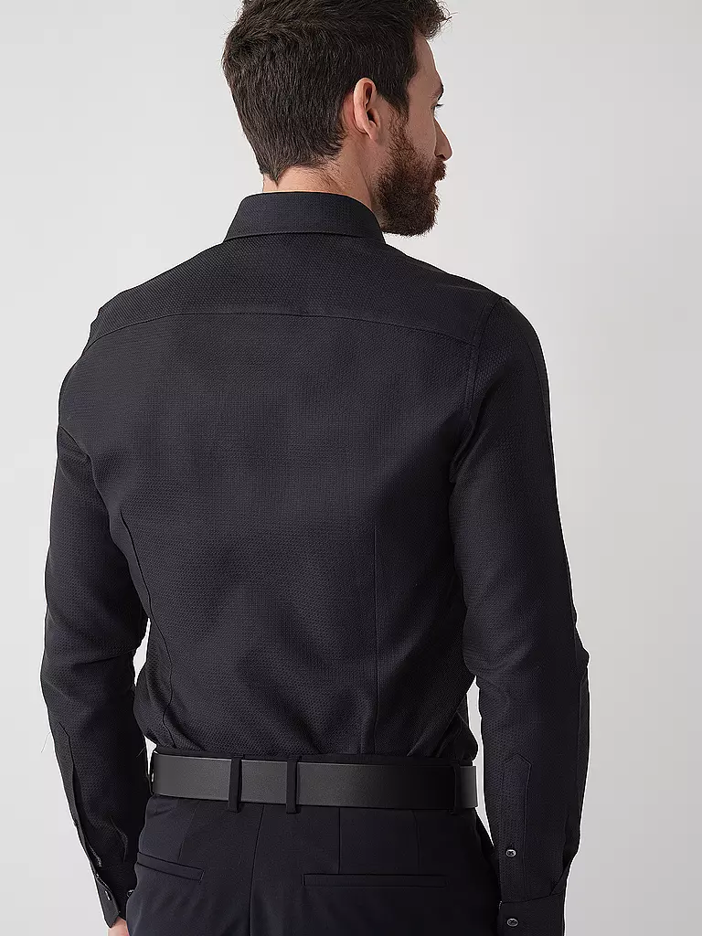 STENSTRÖMS | Hemd Slim Fit  | Nero