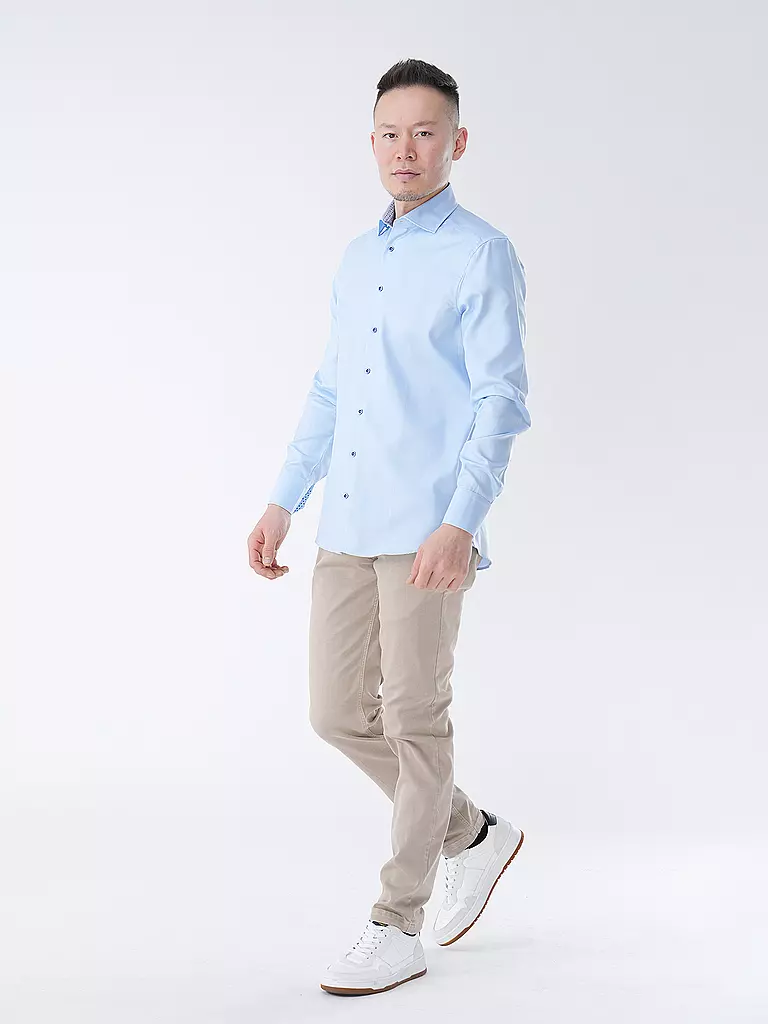 STENSTRÖMS | Hemd Slim Fit | Blu chiaro