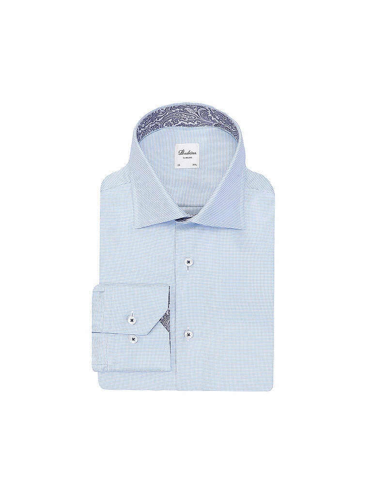 Camicia business slim fit azzurro 43
