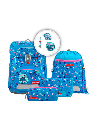 STEP BY STEP | Set di zaino scolastico FIT Dolphin Finja