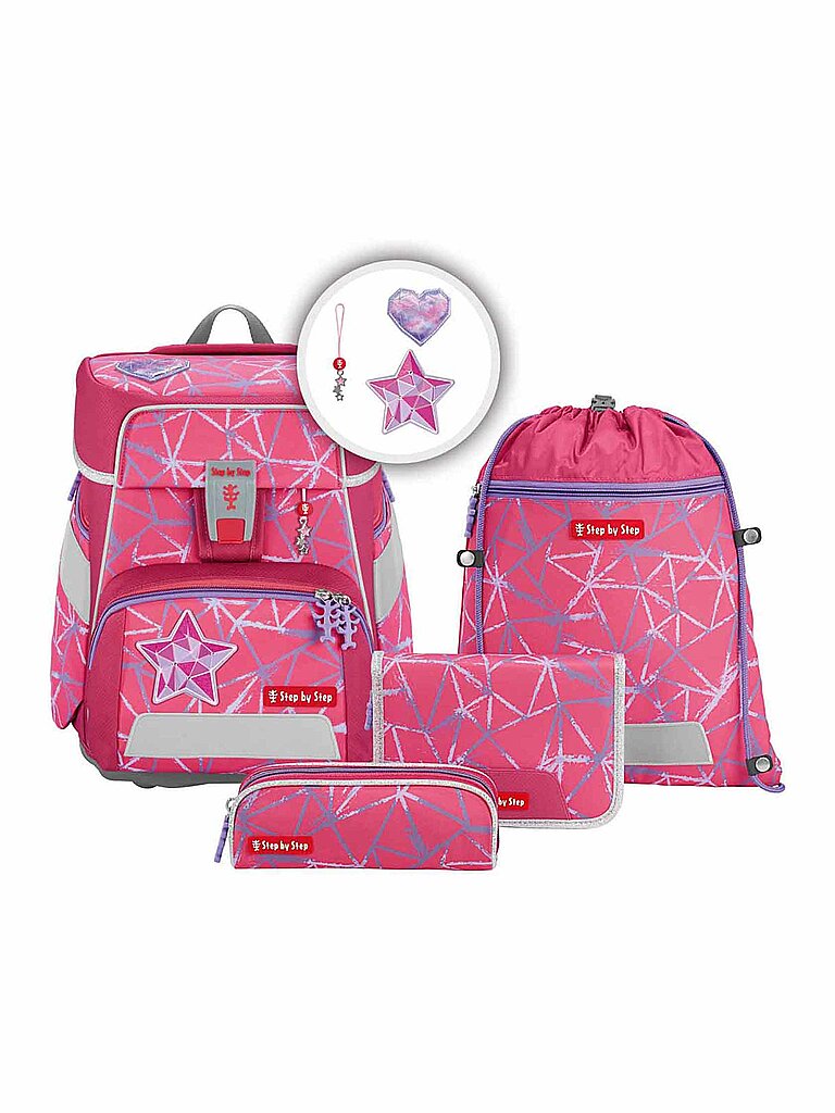 Set di zaini scolastici da 5 pezzi - Space Star Stella