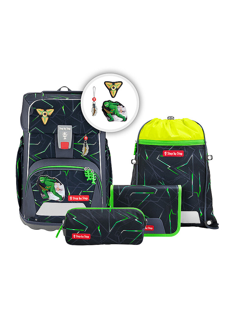 Set zaino scolastico GIANT 5 pz. Ninja Kimo