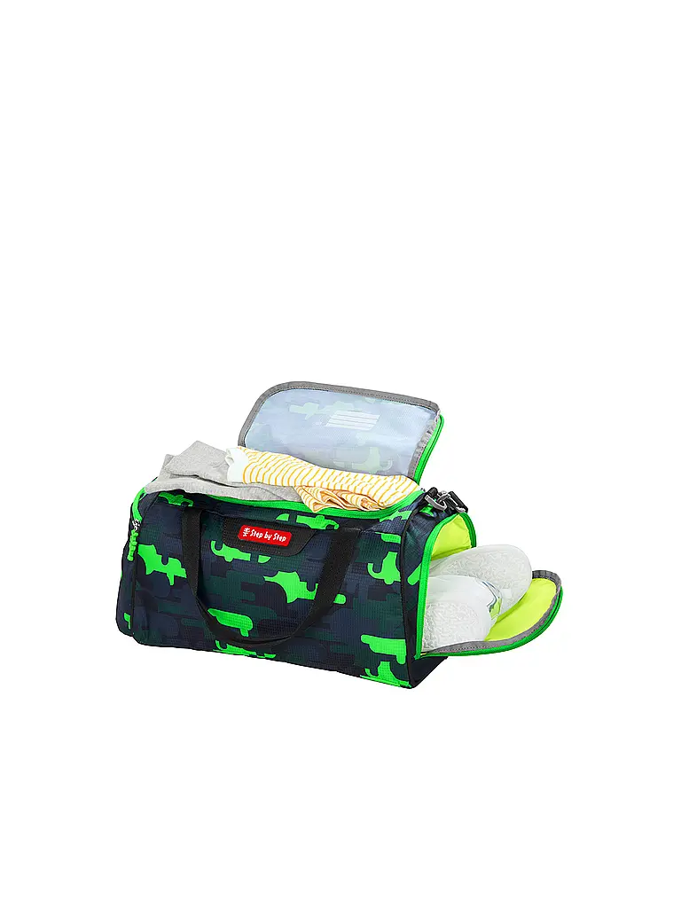 STEP BY STEP | Borsa sportiva Black Cat Chiko | Verde scuro