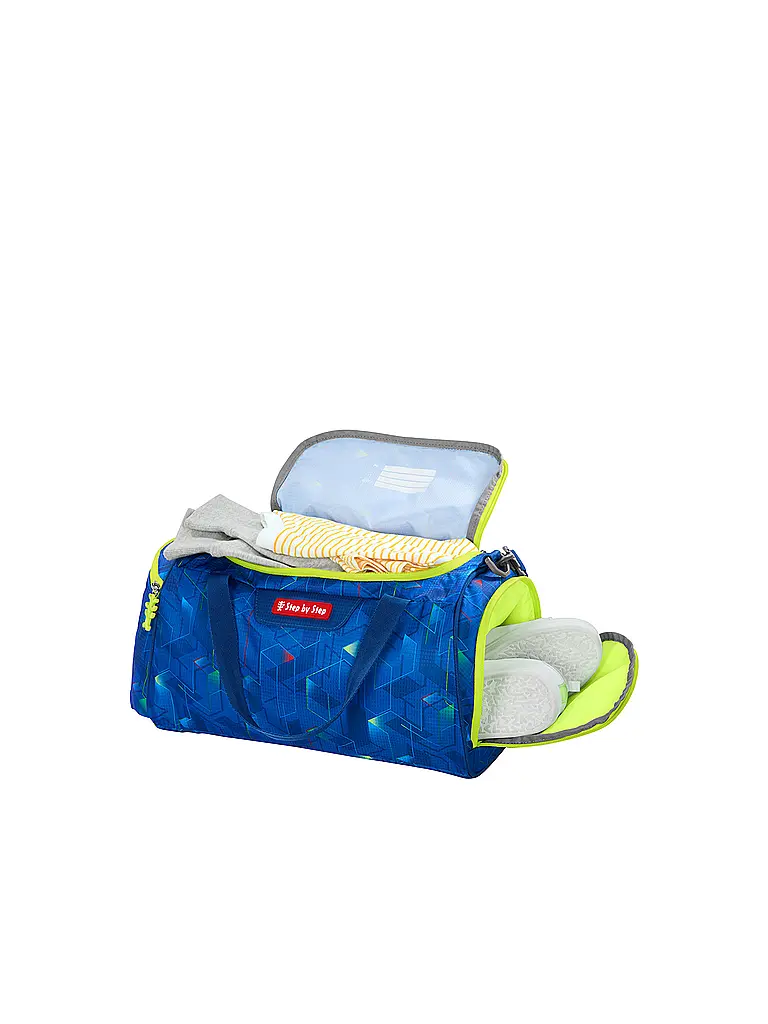 STEP BY STEP | Borsa sportiva Police Truck Charly | Blu scuro