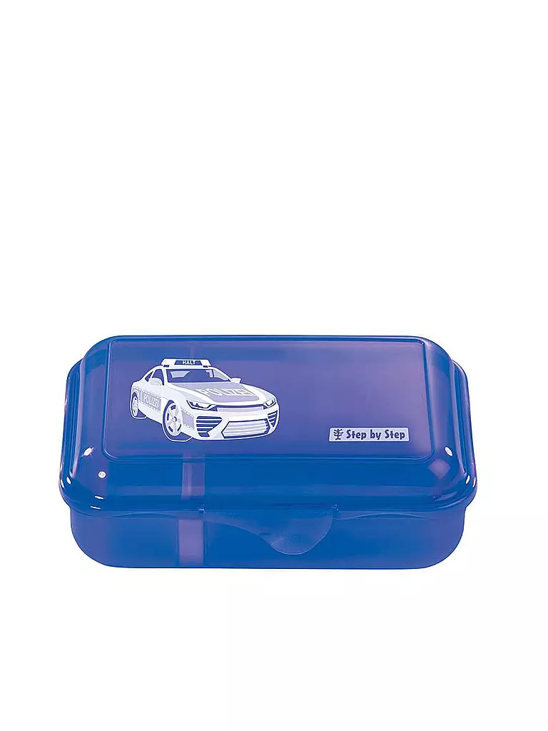 STEP BY STEP | Contenitore per alimenti - Lunchbox Police Car Cody Blu | Blu