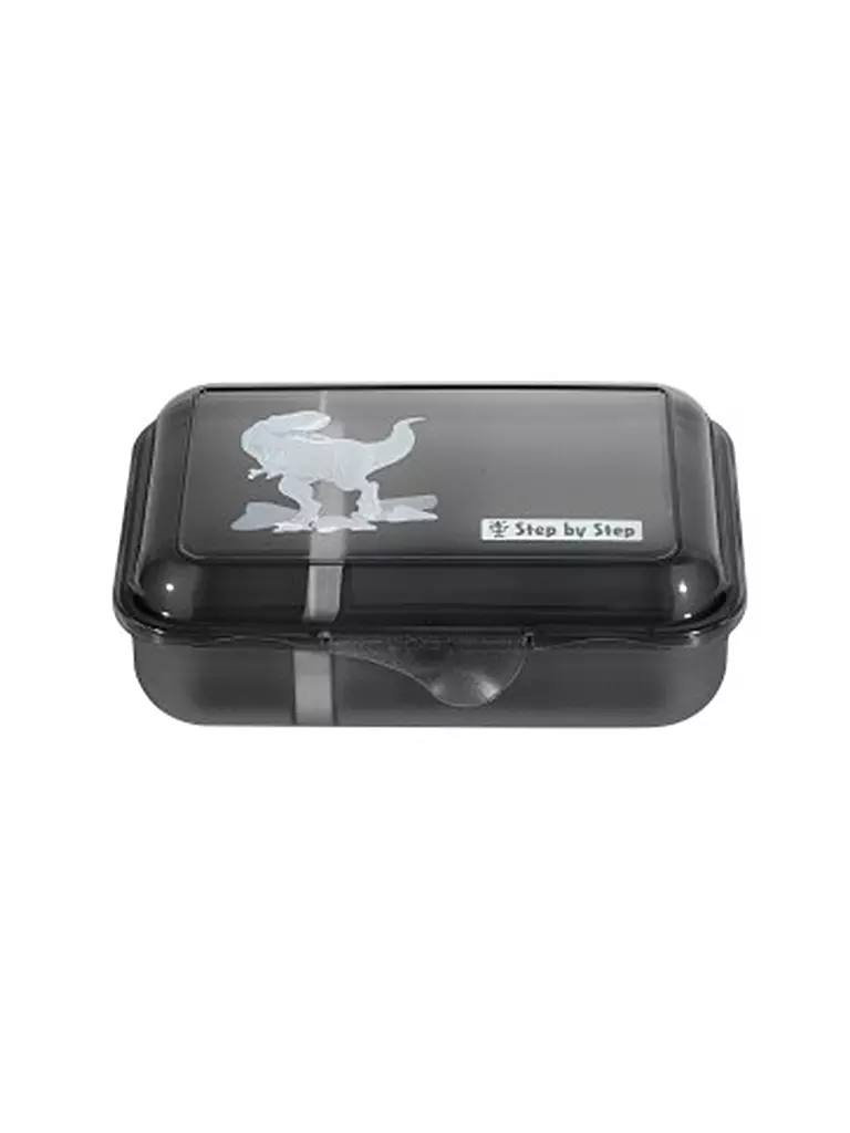 STEP BY STEP | Contenitore per alimenti - Lunchbox Wild T-Rex Taro | Nero