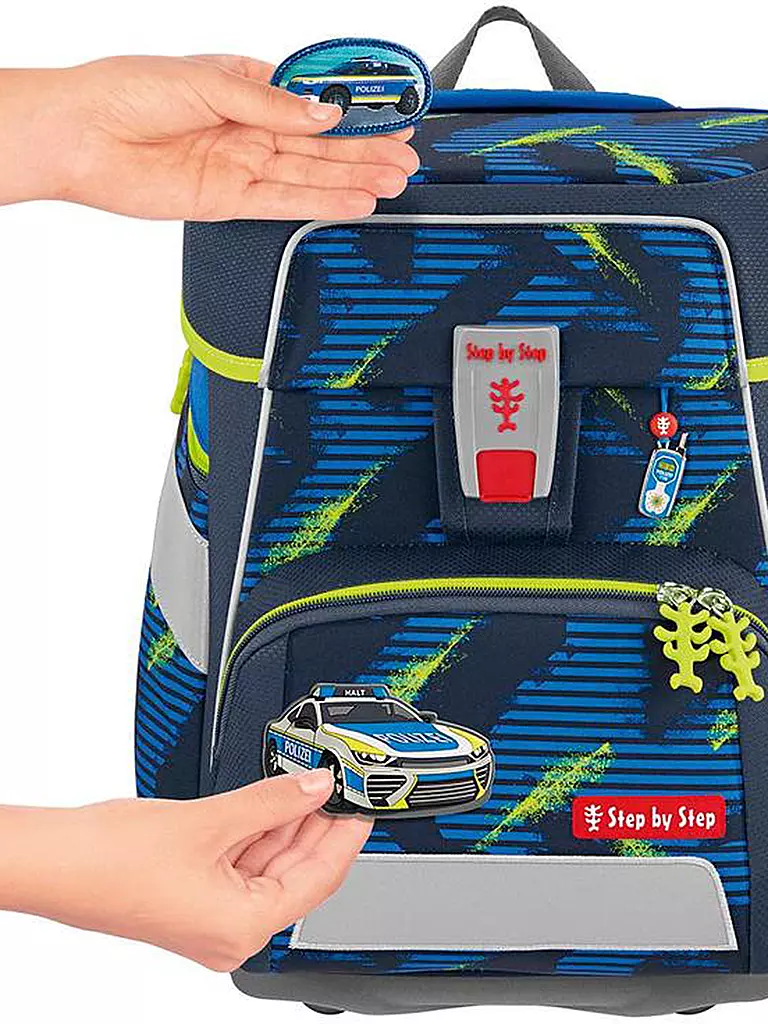 STEP BY STEP | Magic Mags - Police Car Cody | Multicolore