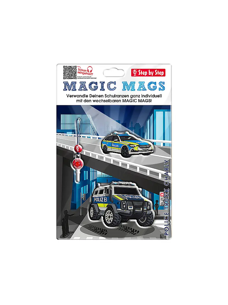 STEP BY STEP | Magic Mags Camionetta della Polizia Charly | Multicolore