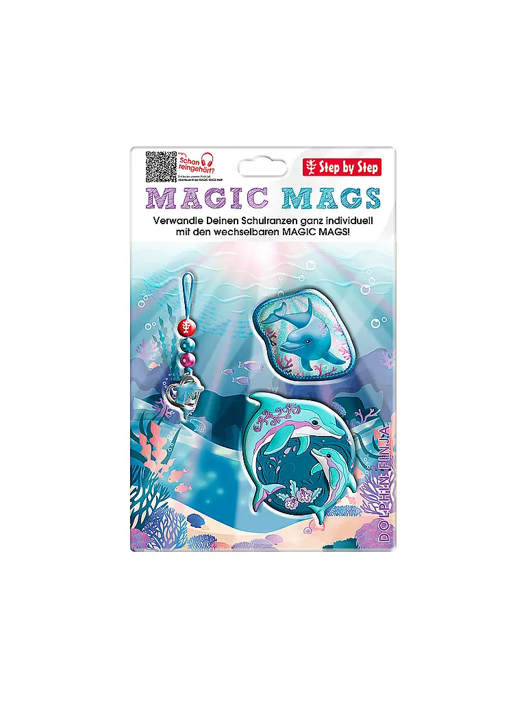 STEP BY STEP | Magic Mags Delfino Finja | Blu