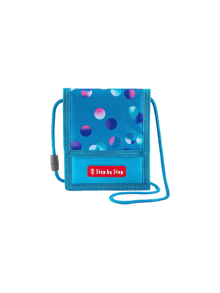STEP BY STEP | Portamonete da collo Dolphine Finja | Blu