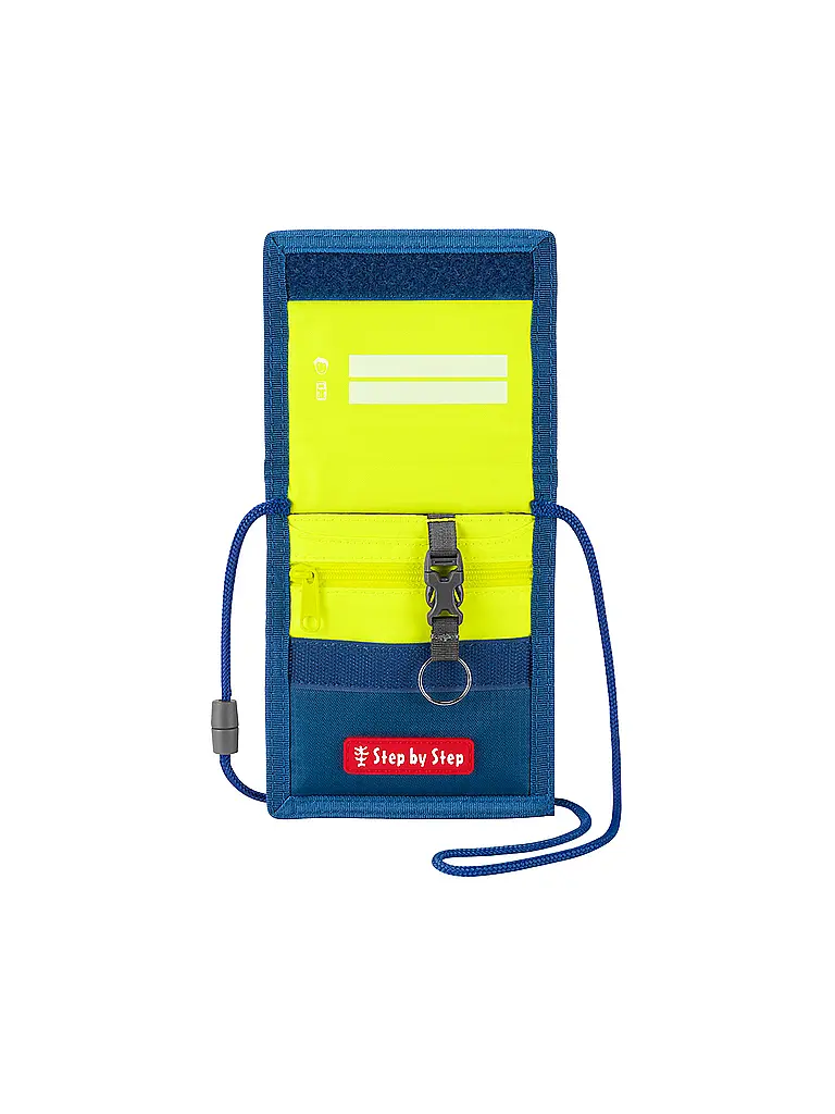 STEP BY STEP | Portamonete da collo Police Truck Charly | Blu scuro