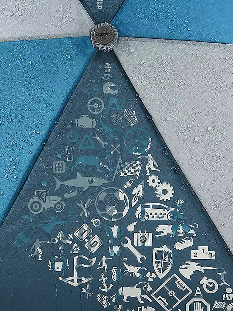 STEP BY STEP | Regenschirm MAGIC RAIN EFFECT BLUE | Blu