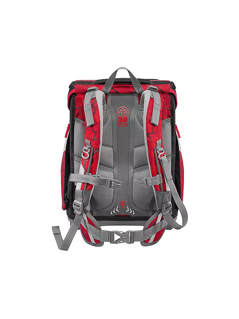 STEP BY STEP | Schulranzen Set Space Monter Truck Rocky 5teilig  | Rosso