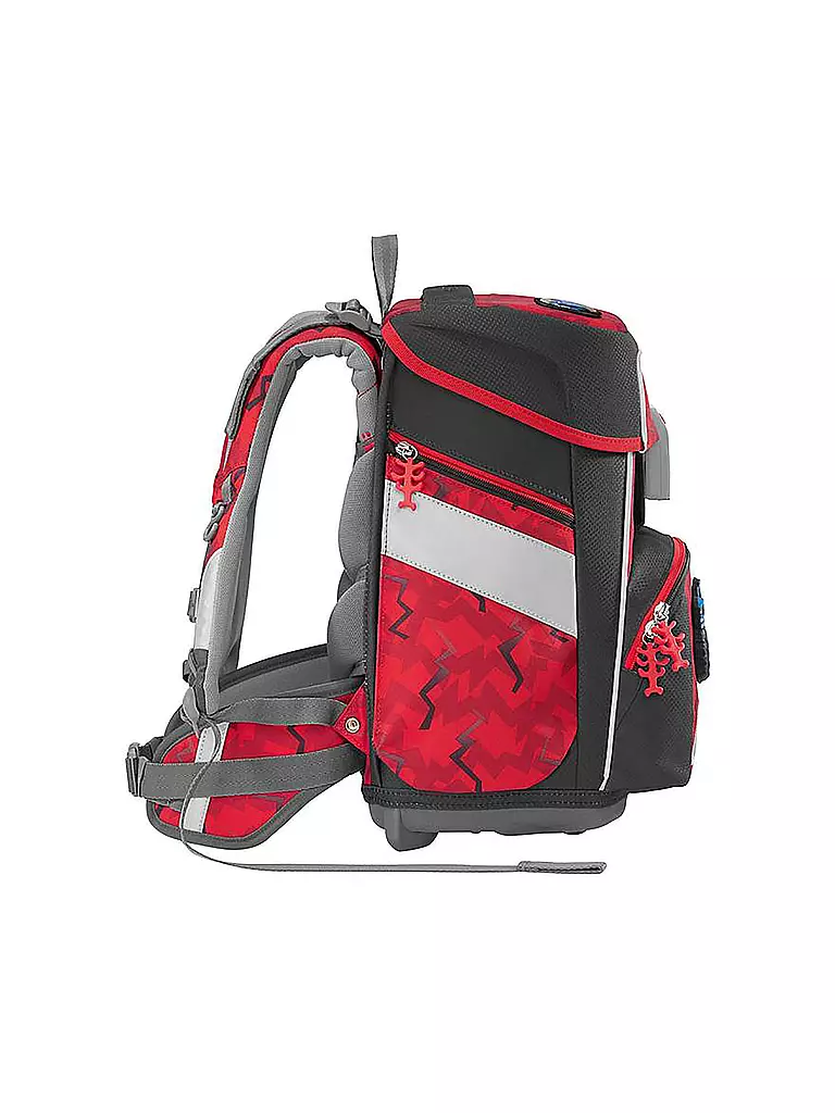 STEP BY STEP | Schulranzen Set Space Monter Truck Rocky 5teilig  | Rosso