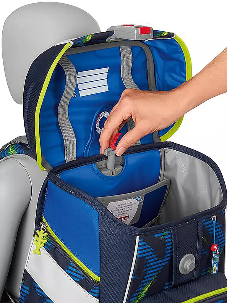 STEP BY STEP | Schulranzen Set Space Police Car Cody 5teilig  | Blu scuro