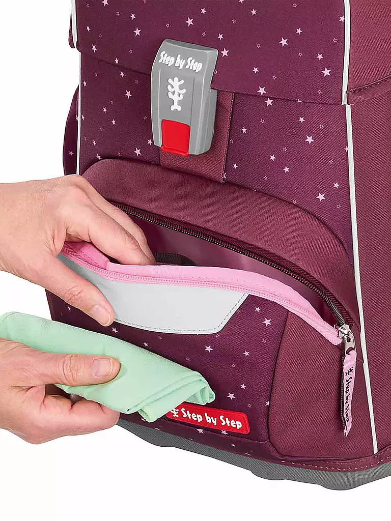 STEP BY STEP | Schultaschen Set 4tlg BASIS Berry Stars   | Bacca