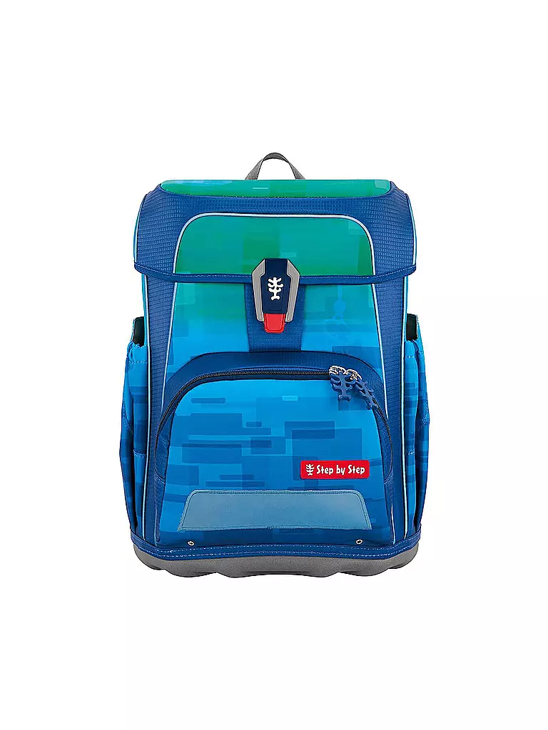 STEP BY STEP | Schultaschen Set 5-teilig  CLOUD Ocean Space Craft Spike  | Blu