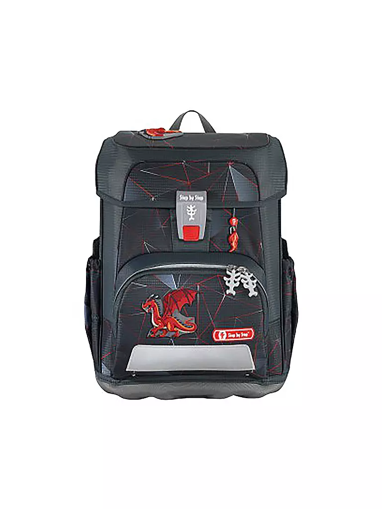 STEP BY STEP | Schultaschen Set 5tlg CLOUD Dragon Drako | Nero