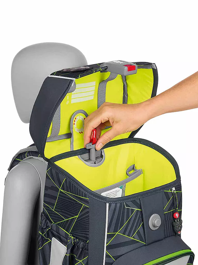 STEP BY STEP | Schultaschen Set 5tlg GIANT Dark Cat Chiko  | Nero