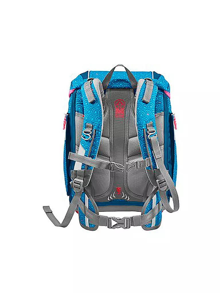 STEP BY STEP | Schultaschen Set 6tlg 2in1 Plus Dolphin Pippa | Turchese