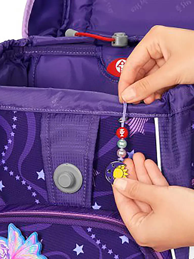 STEP BY STEP | Schultaschen Set 6tlg 2in1 Plus Pegasus Emily | Lilla