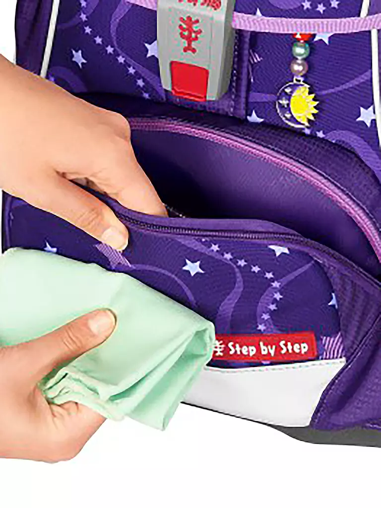 STEP BY STEP | Schultaschen Set 6tlg 2in1 Plus Pegasus Emily | Lilla