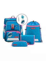 STEP BY STEP | Schultaschen Set Space 5tlg  | Turchese