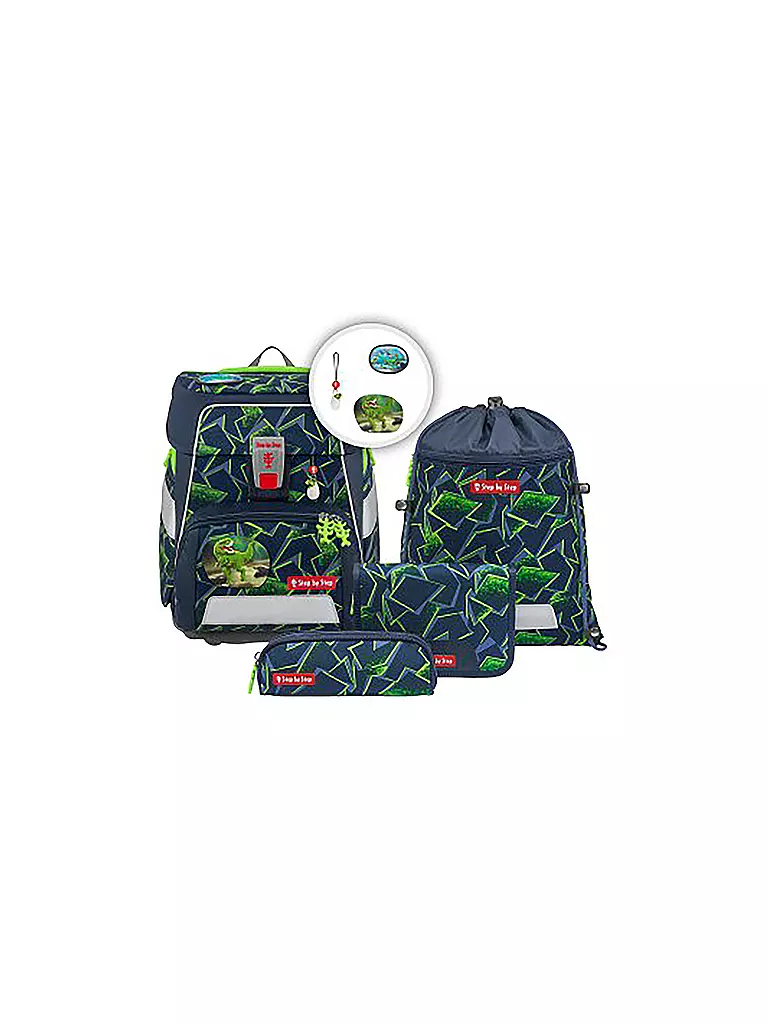 STEP BY STEP | Schultaschen Set Space 5tlg  | Nero