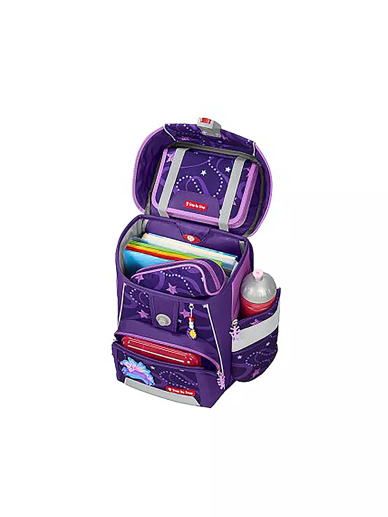 STEP BY STEP | Schultaschen Set Space 5tlg  | Lilla