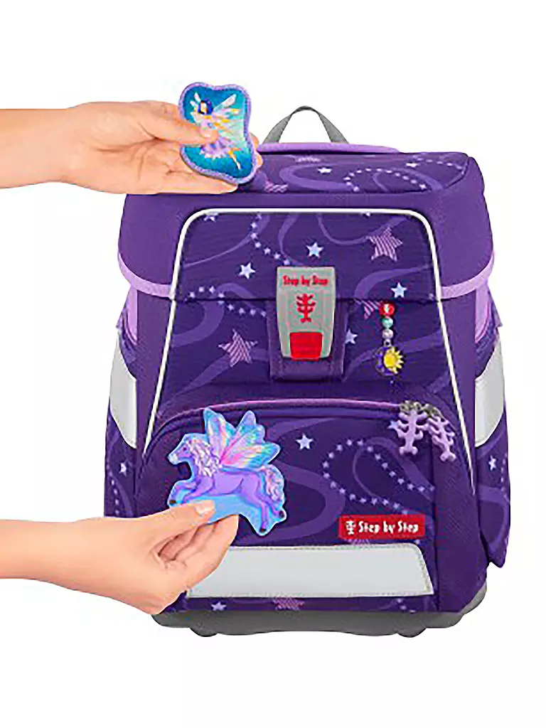 STEP BY STEP | Schultaschen Set Space 5tlg  | Lilla