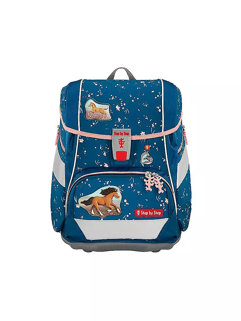 STEP BY STEP | Set di zaini scolastici 2in1 Plus Wild Horse Ronja | Blu