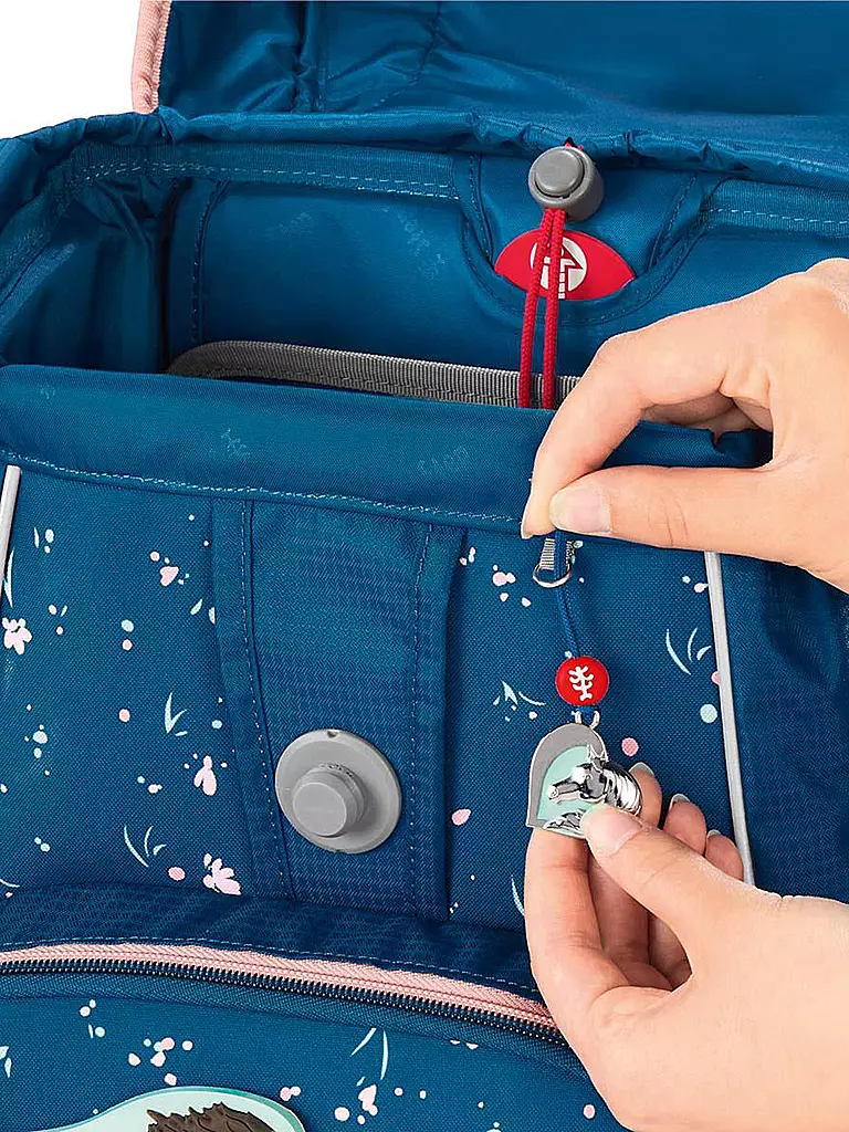 STEP BY STEP | Set di zaini scolastici 2in1 Plus Wild Horse Ronja | Blu