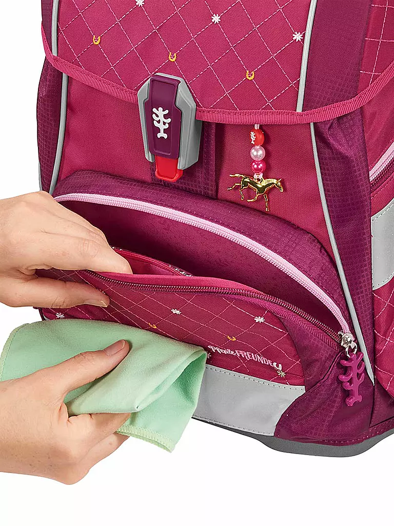 STEP BY STEP | Set di zaini scolastici 2IN1 Spiegelburg Pferdefreunde | 