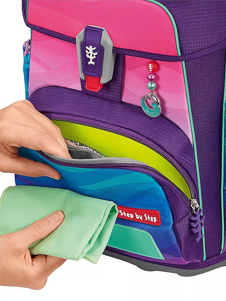 STEP BY STEP | Set di zaini scolastici 5 pezzi CLOUD Ocean Dolphin Lana |