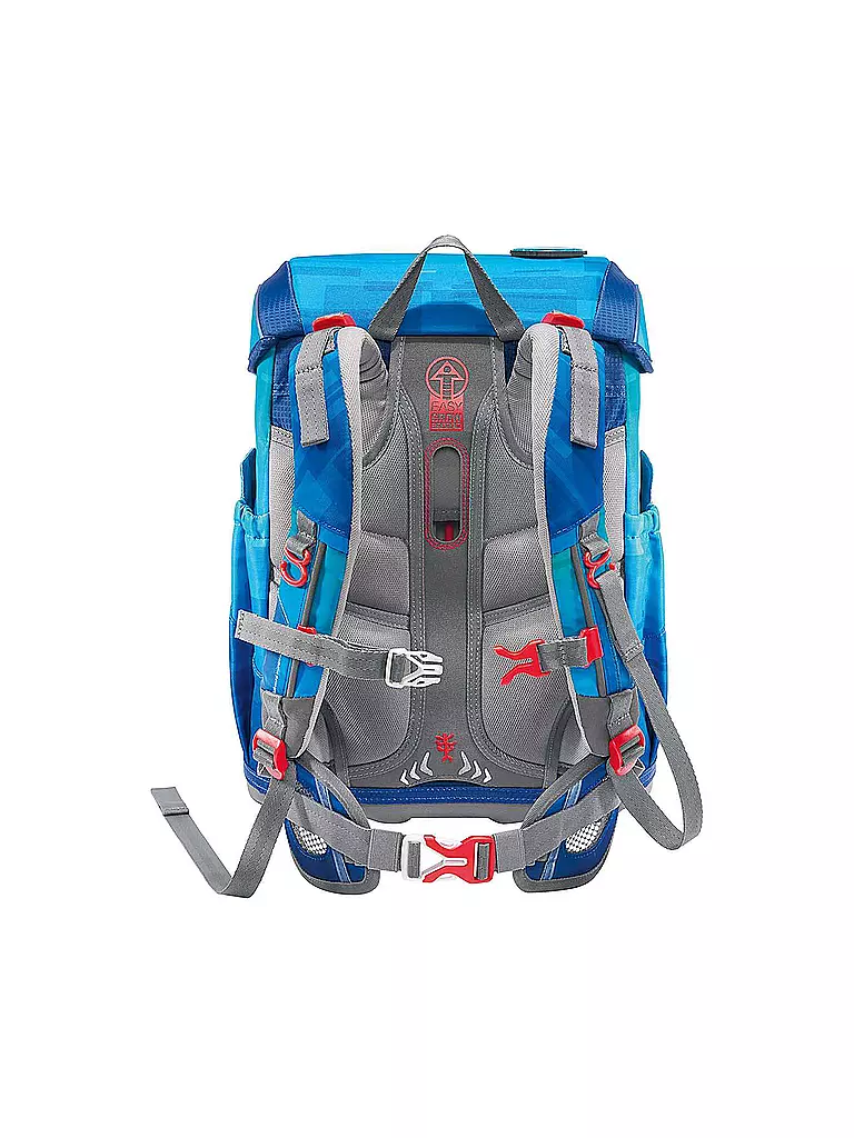 STEP BY STEP | Set di zaini scolastici 5 pezzi CLOUD Ocean Space Craft Spike | Blu