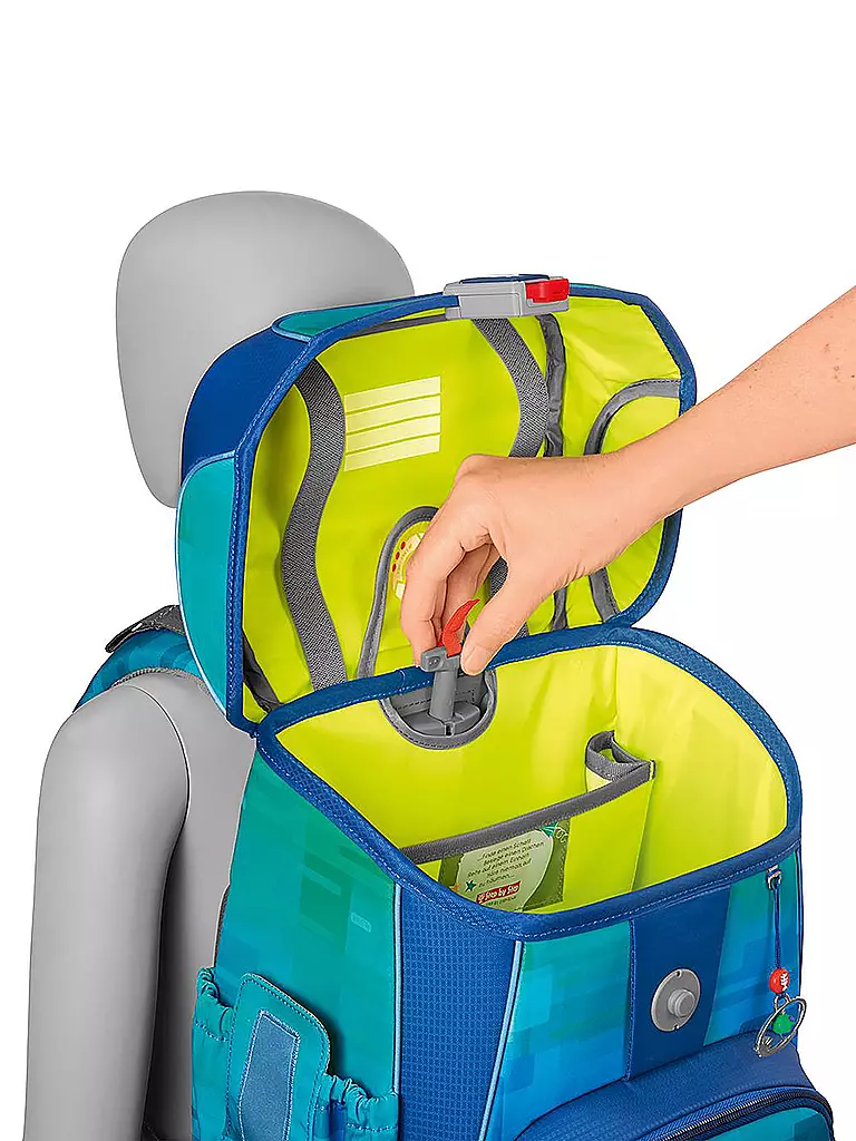 STEP BY STEP | Set di zaini scolastici 5 pezzi CLOUD Ocean Space Craft Spike | Blu