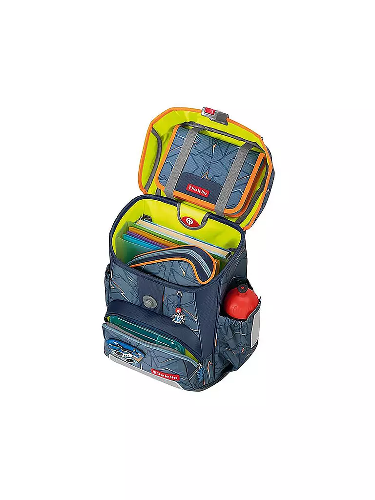 STEP BY STEP | Set di zaini scolastici 5 pz CLOUD Helicopter Sam | Grigio