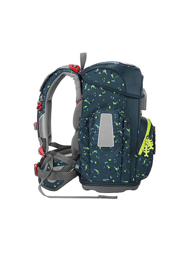 STEP BY STEP | Set di zaini scolastici 5 pz. CLOUD Bagger Rocco | Verde scuro