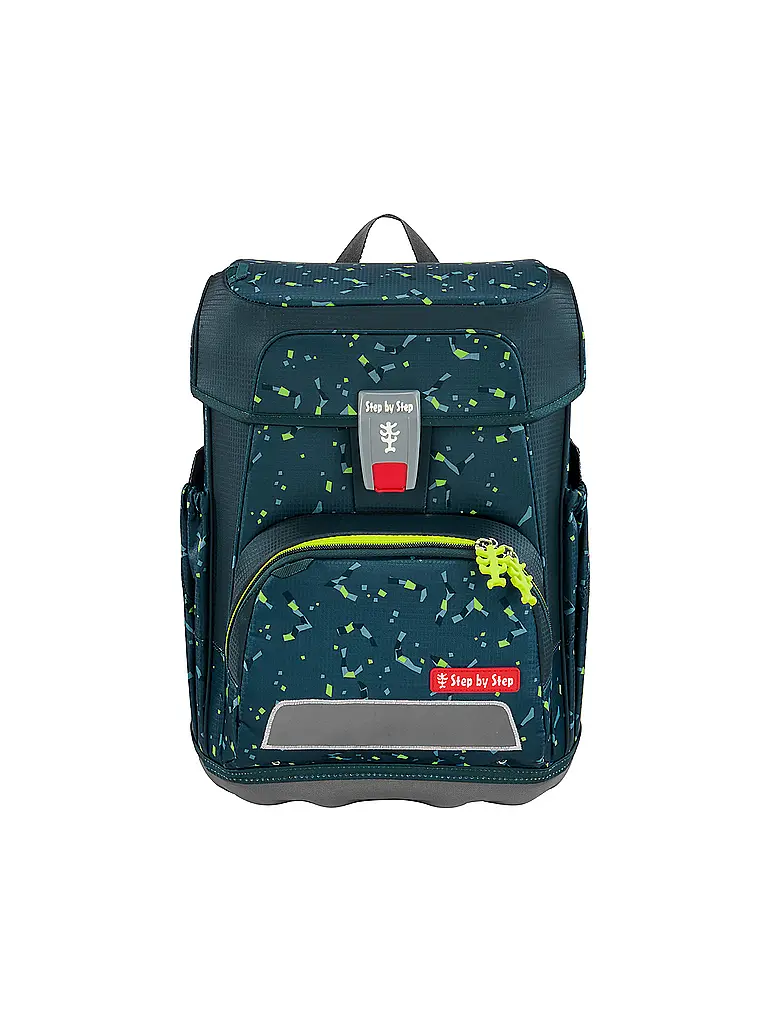 STEP BY STEP | Set di zaini scolastici 5 pz. CLOUD Bagger Rocco | Verde scuro