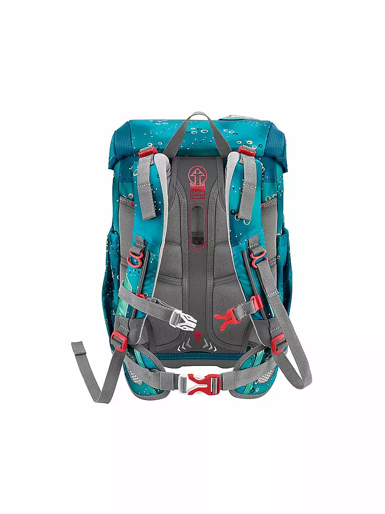 STEP BY STEP | Set di zaini scolastici 5 pz. CLOUD Basty | Turchese