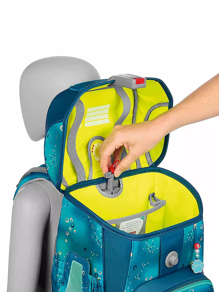 STEP BY STEP | Set di zaini scolastici 5 pz. CLOUD Basty | Turchese