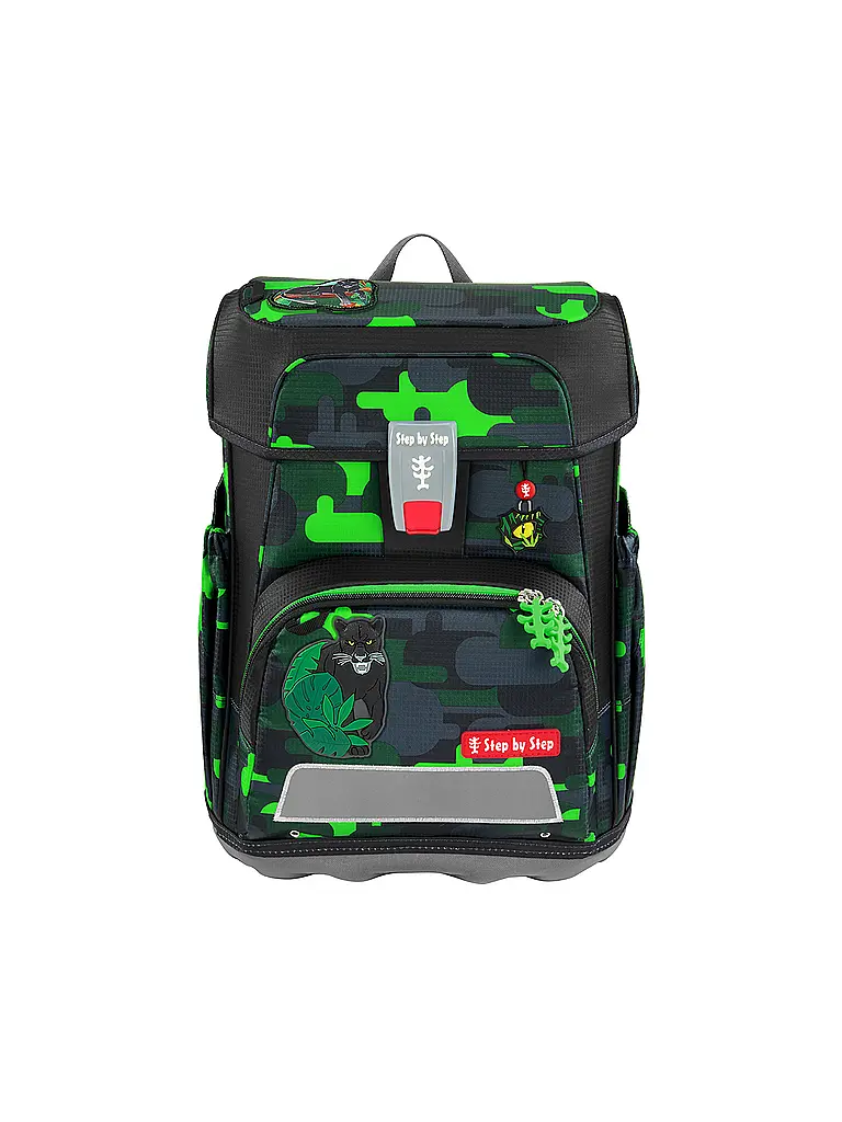 STEP BY STEP | Set di zaini scolastici 5 pz. CLOUD Black Cat Chiko | Nero