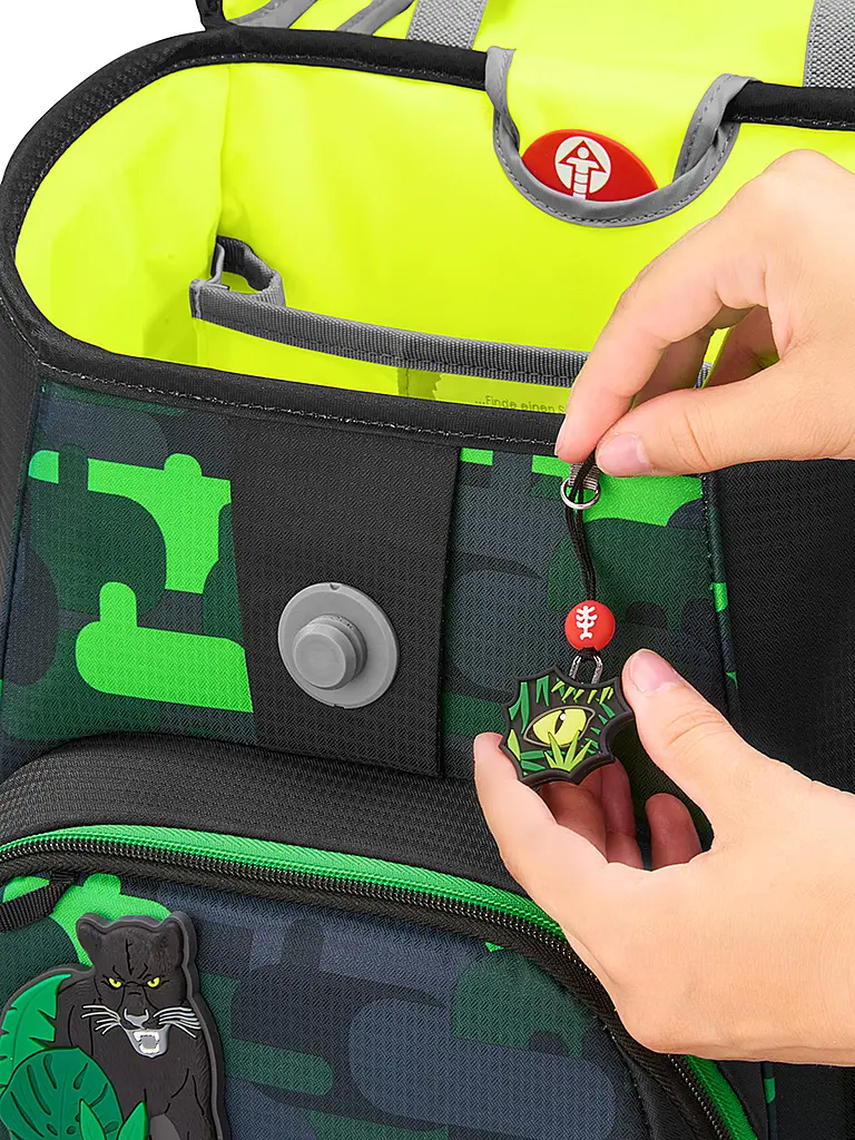 STEP BY STEP | Set di zaini scolastici 5 pz. CLOUD Black Cat Chiko | Nero