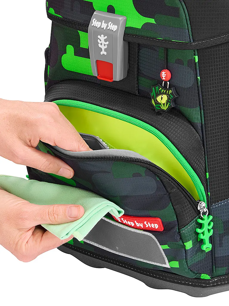 STEP BY STEP | Set di zaini scolastici 5 pz. CLOUD Black Cat Chiko | Nero